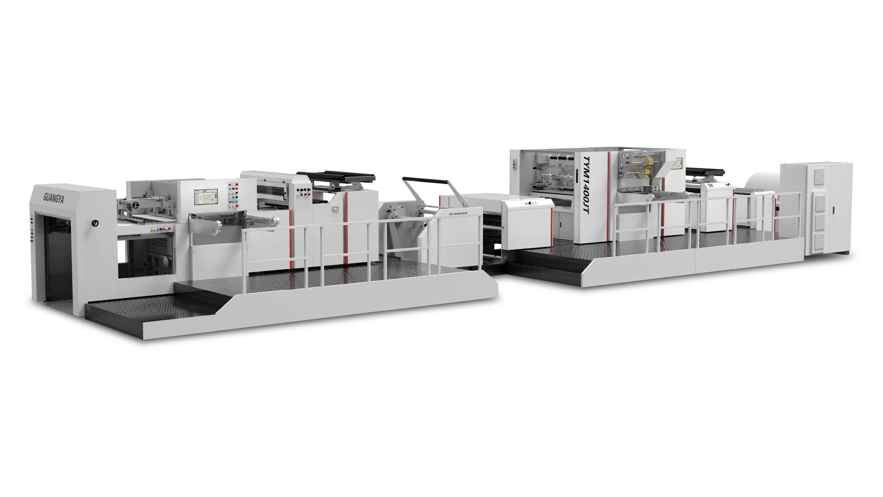 TYM 1400JTM 双工位全自动卷筒纸烫金模切一体机